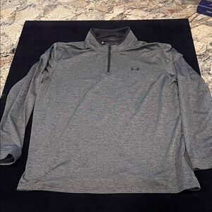 Under Armour Men's Charcoal Quarter-Zip Jacket